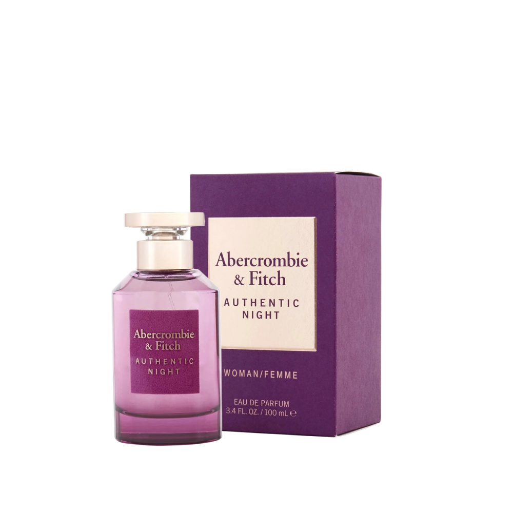 Abercrombie & Fitch authentic night eau de parfum 100ml