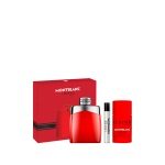 Set montblanc legend red 3 pzs