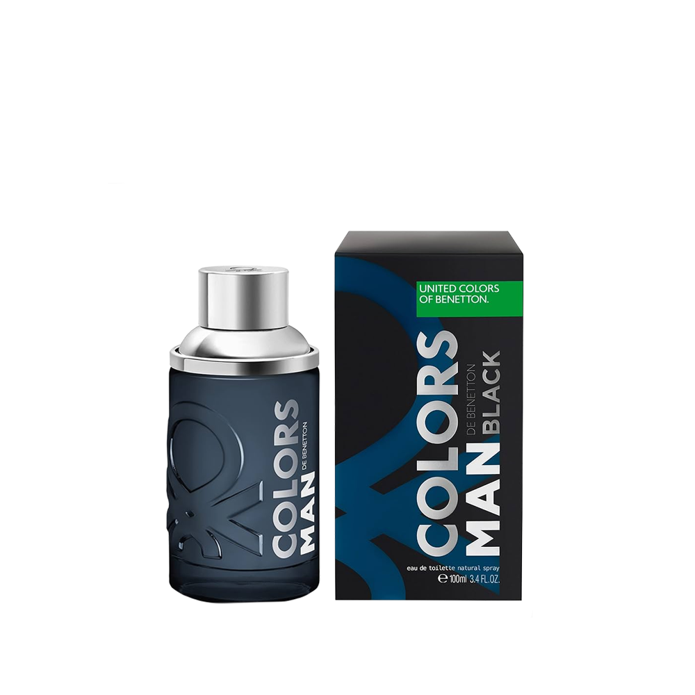 United colors of benetton colors man black eau de toilette 100ml